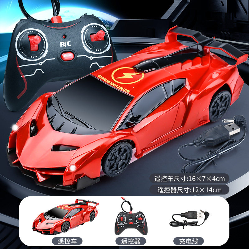 1600リモコン壁登り車-赤
