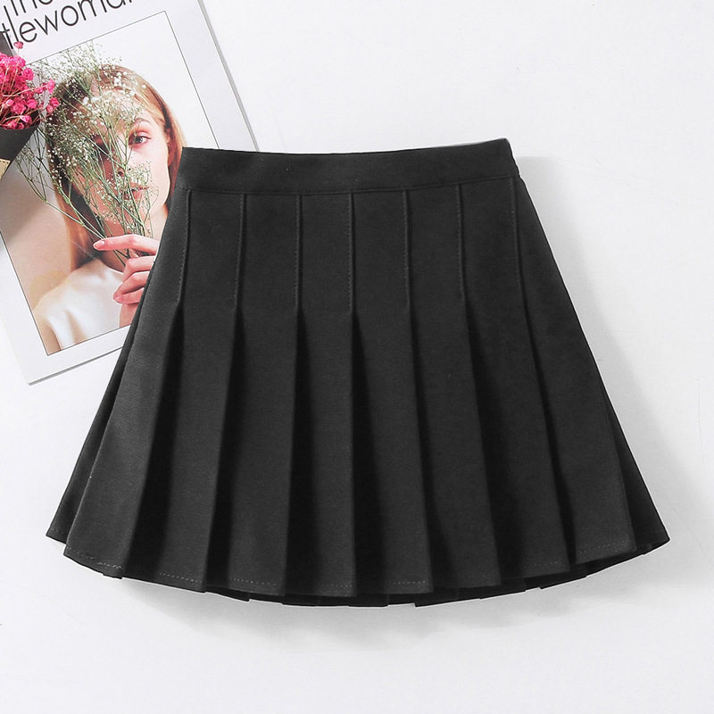 ネット黒スカート新