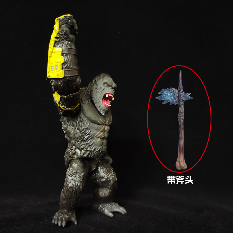 : 16CM ロボットアームキングコング + 斧
