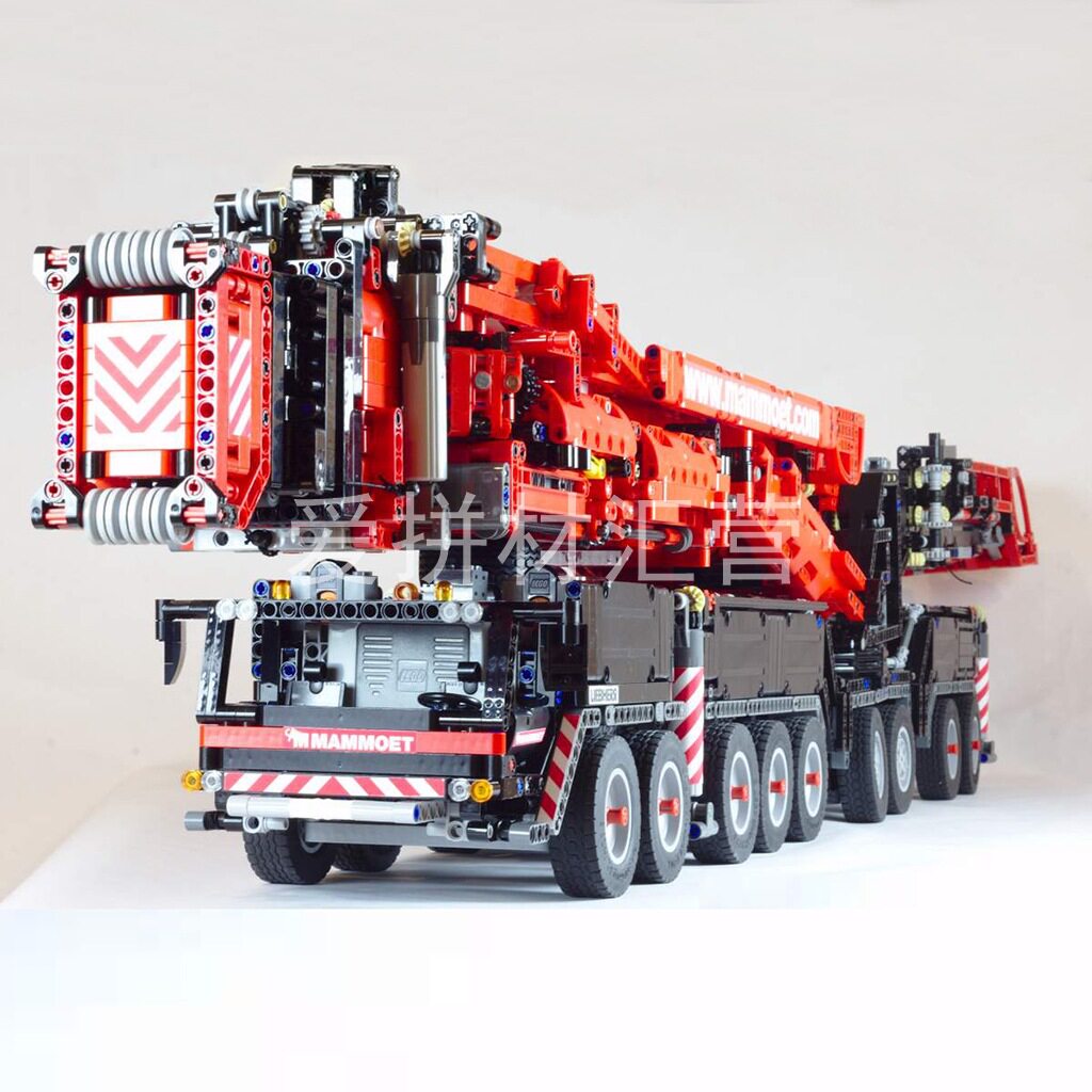 赤い積み木バッグ