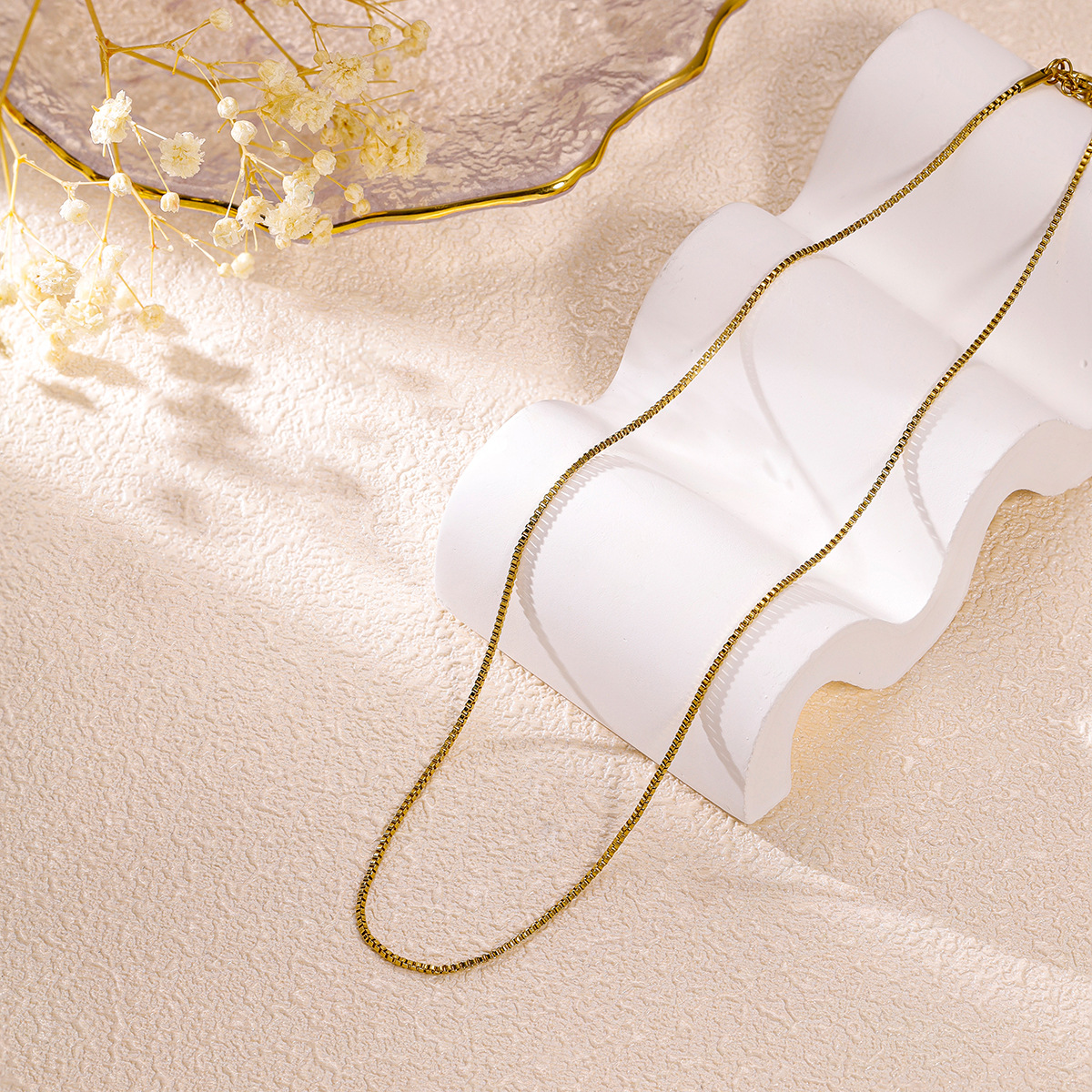 LT0015-真空電気メッキゴールド 40+5CM