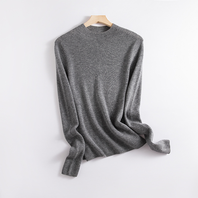 ハーフタートルネック プレミアムグレー