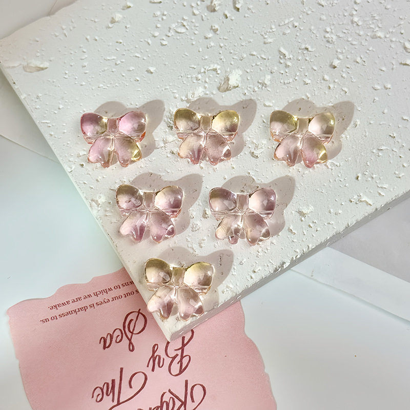 ピンクと黄色のグラデーション