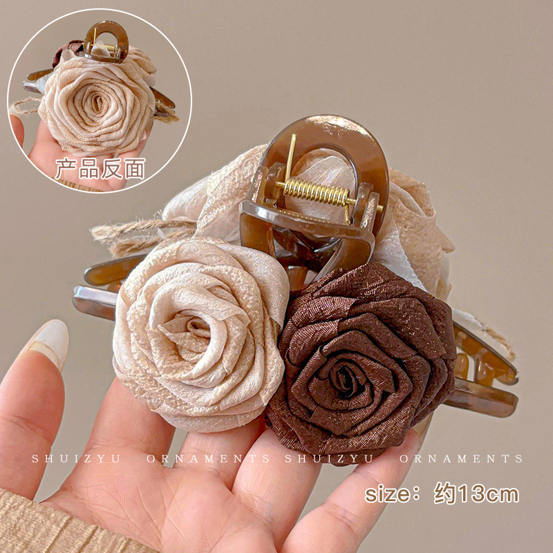 2#ライス+コーヒー ドライローズクリップ