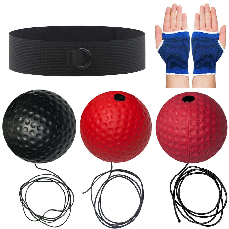 20g黒ソフトボール+40個赤ソフトボール+ハードボール+弾性ヘッドバンド+パームガード