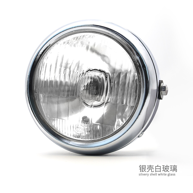 メッキ白ガラス