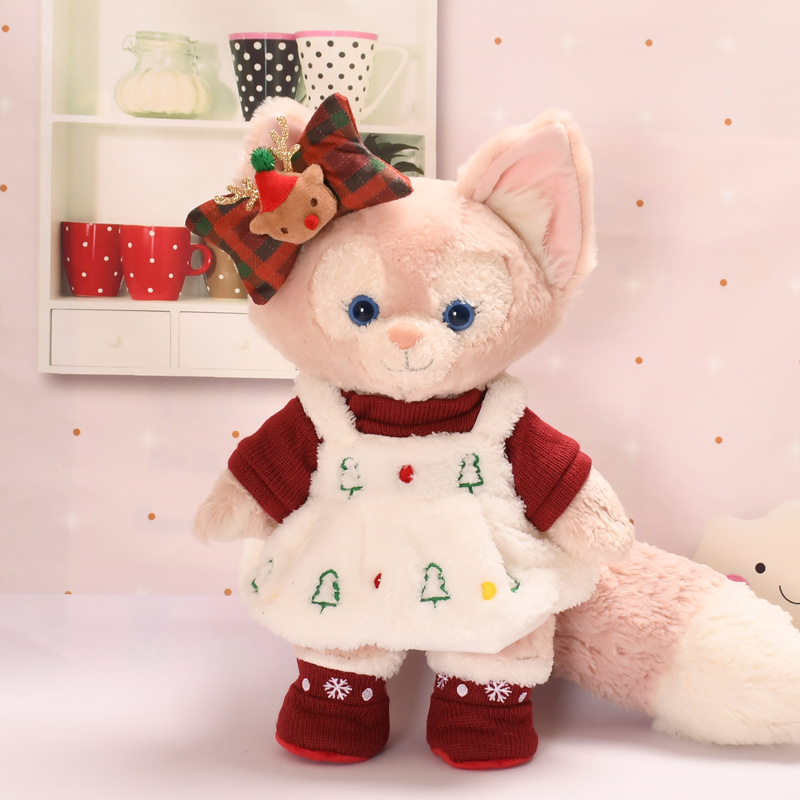 クリスマスのぬいぐるみワンピースセット (人形を除く)