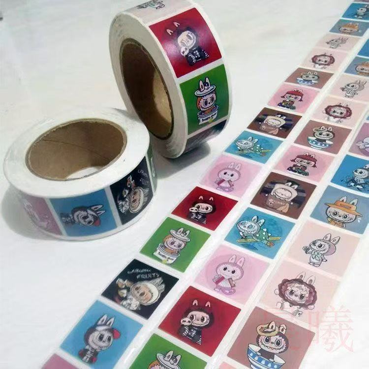 【ラブブ】ロールステッカー