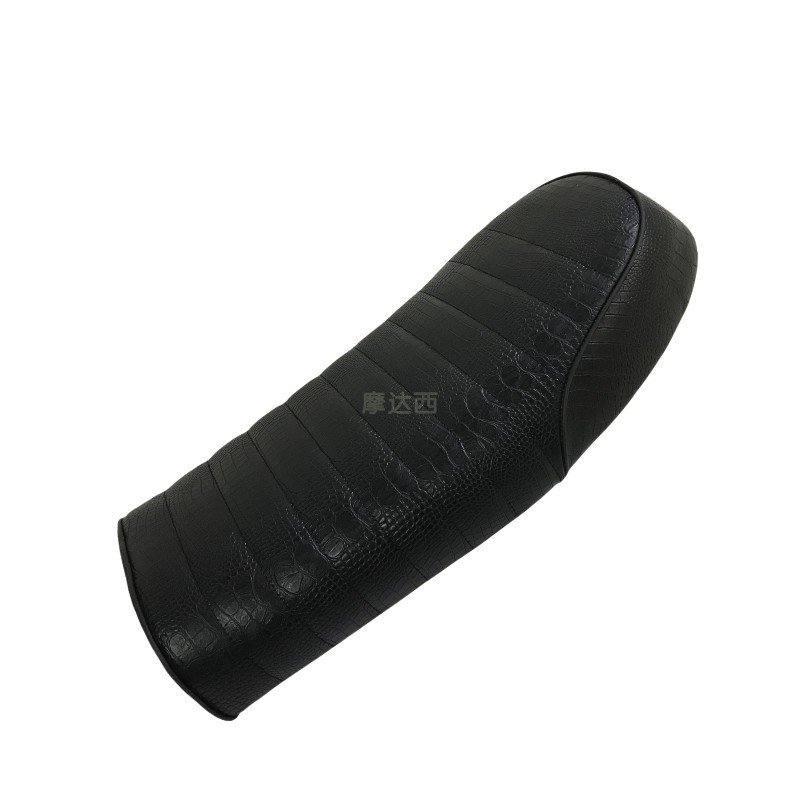 フラットブラッククロコダイルパターン