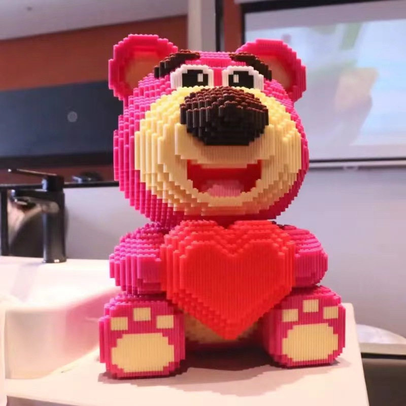 特大ラブシッティングストロベリーベア