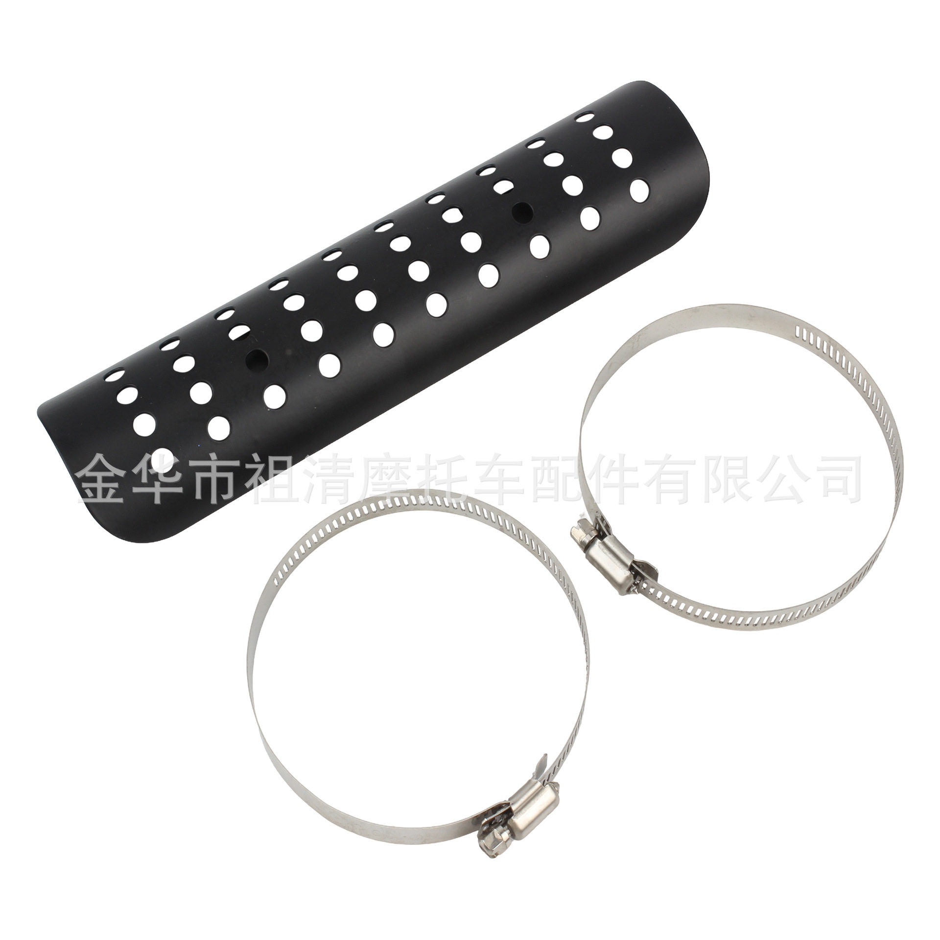 排気パーマ防止カバー-黒7-10cm