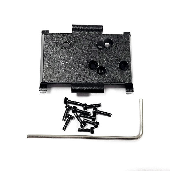 中減速箱固定板【黒】