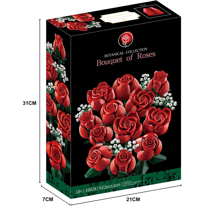 カスミソウのバラのレプリカ-822粒-約0.65KG