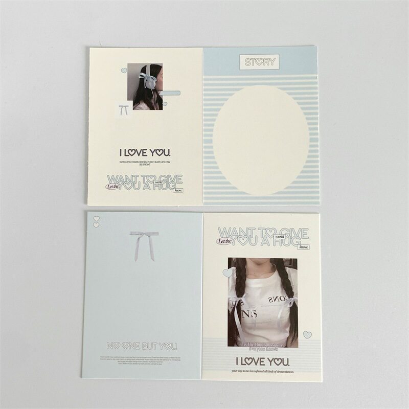 折りたたみブルー女の子