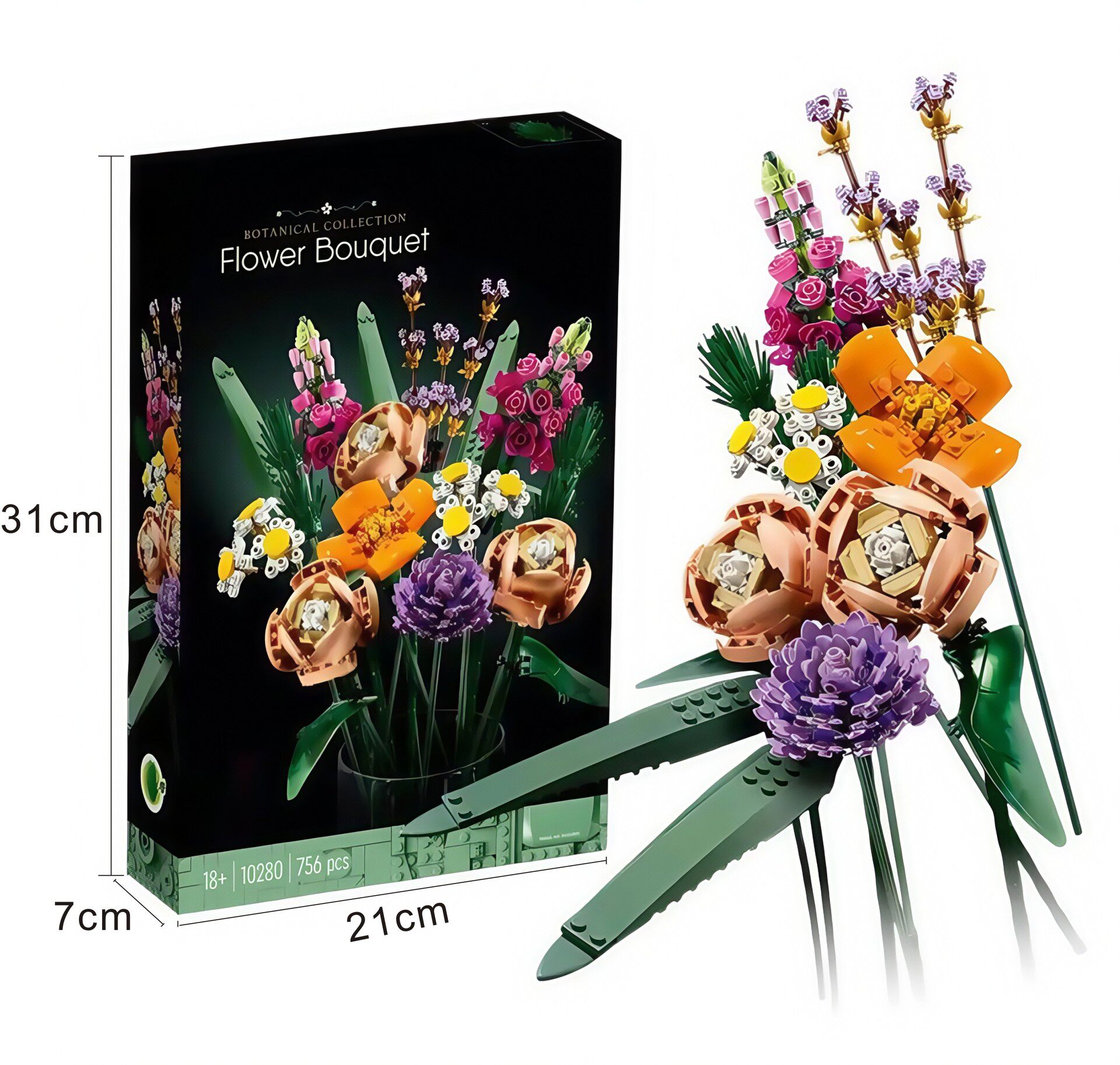 プリザーブドフラワー-756粒-10029-約0.6KG