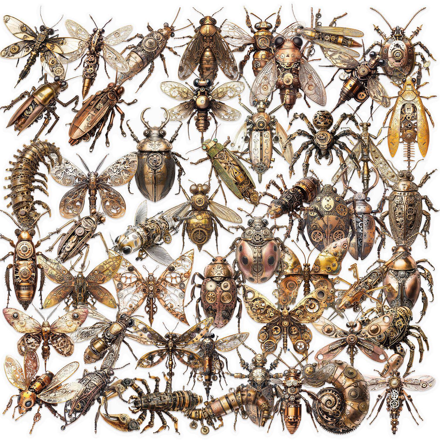 スチームパンク昆虫 SLP136 50枚