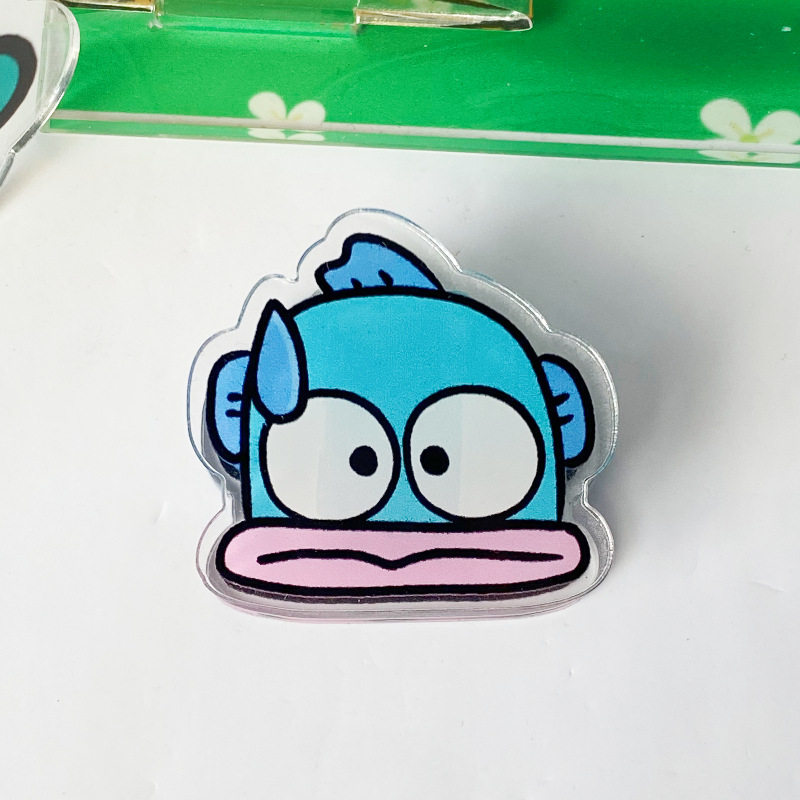 大きな醜い魚-両面クリップ