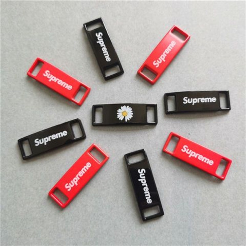 ブラックsupremeシューズバックル-1个