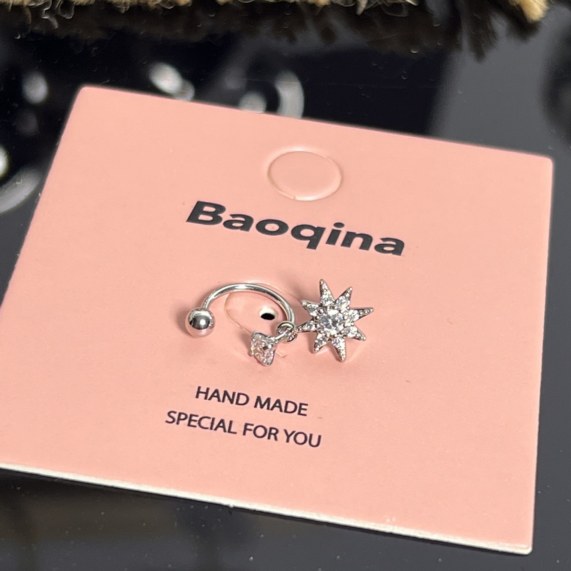 981 八芒星馬蹄リング（シングル）