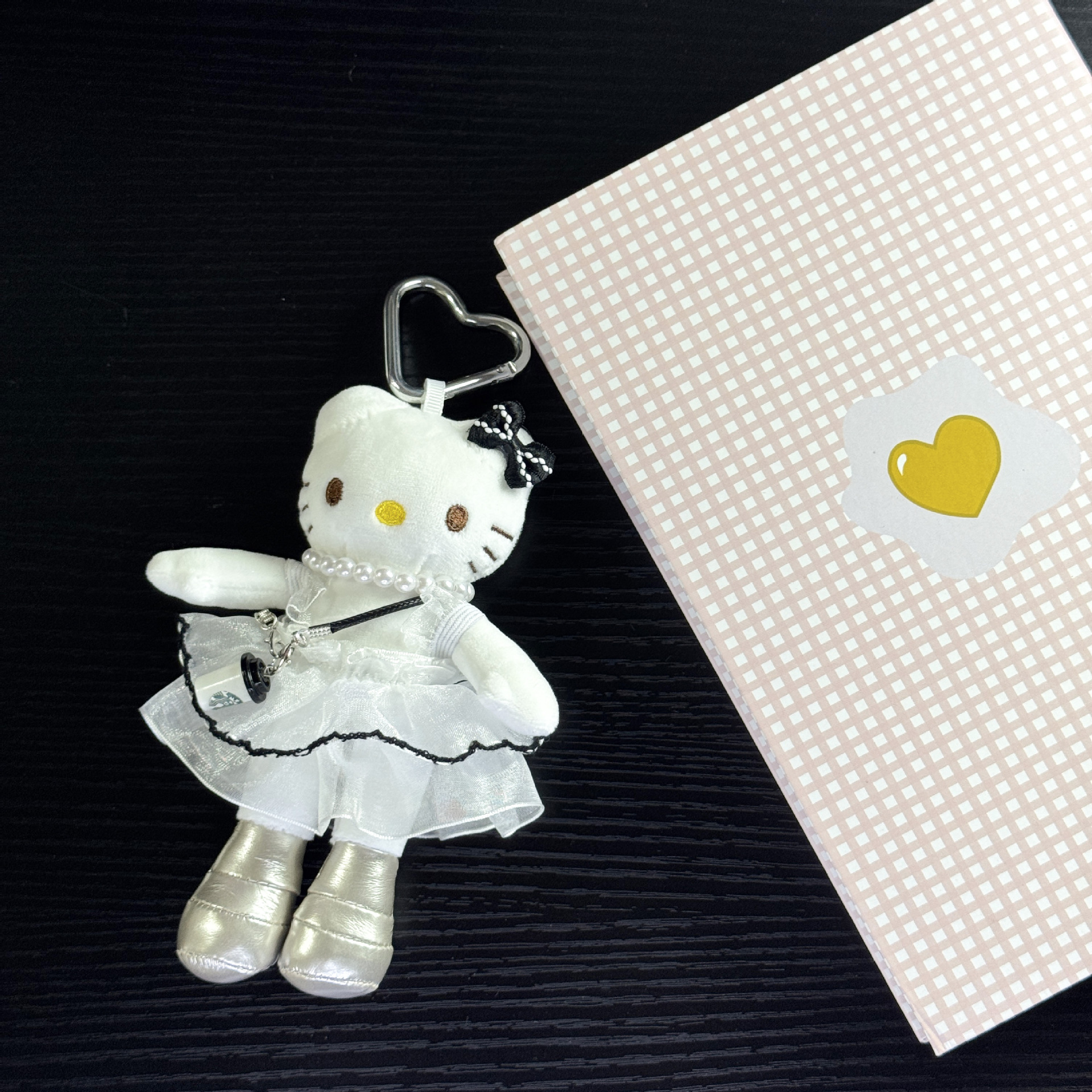 ホワイトパールロングスカート ロングレッグ KT 【ラブキーホルダースタイル】