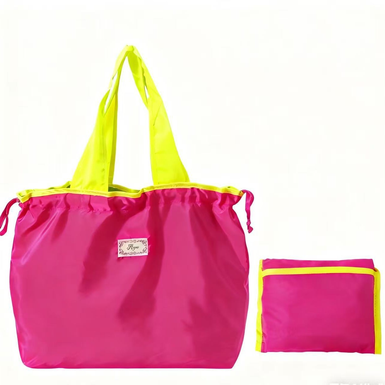 ラージクラウドバッグ ローズレッド 50*40CM