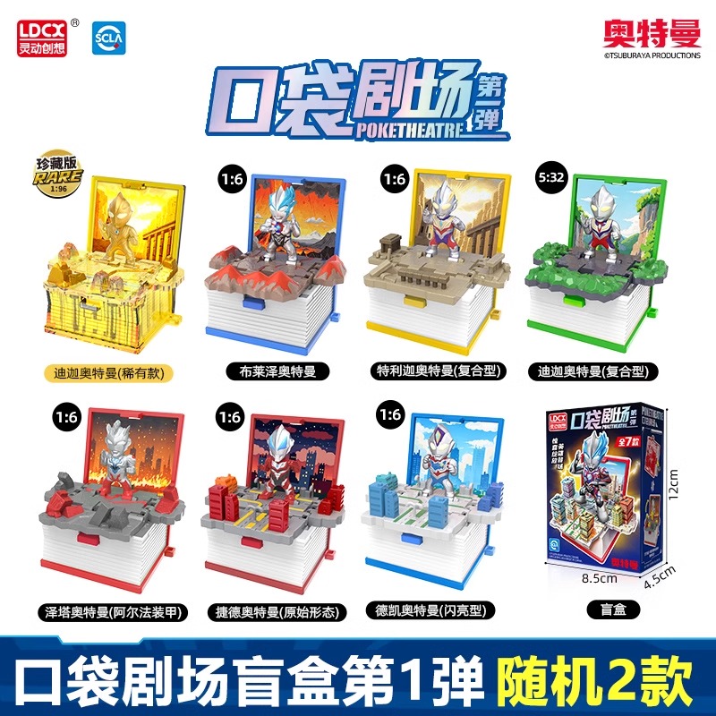 ウルトラマン【ポケットシアター ブラインドボックス】ランダム2BOX