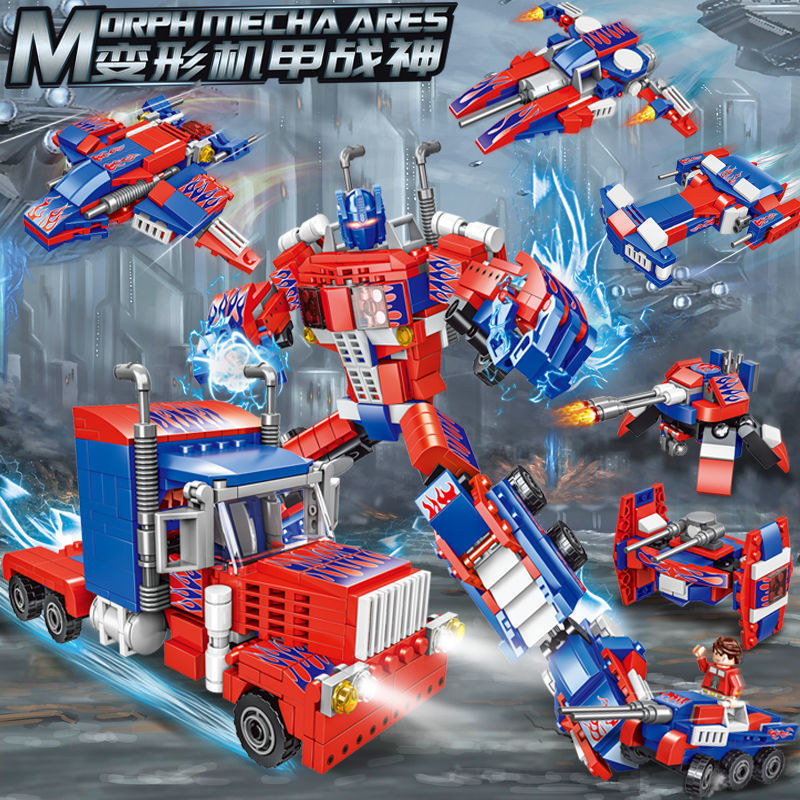 500 個の 6-in-1 オプティマス プライム*