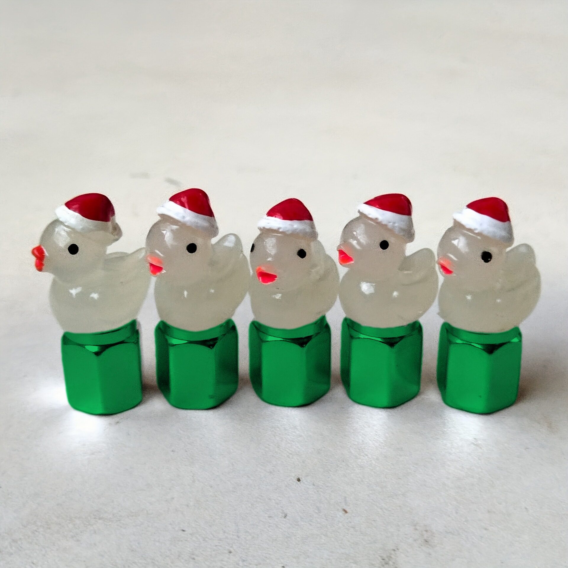 クリスマスアヒルの緑の 525 帽子