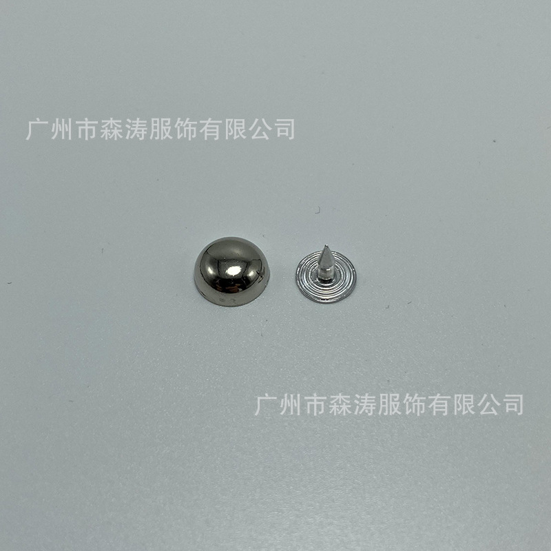 8mm*マッシュルームネイル*シルバー
