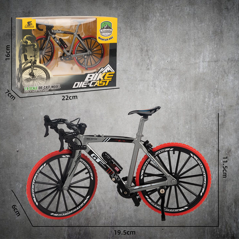 【ウィンドウギフトボックス】ベントハンドルロードビークル(シルバーグレー)