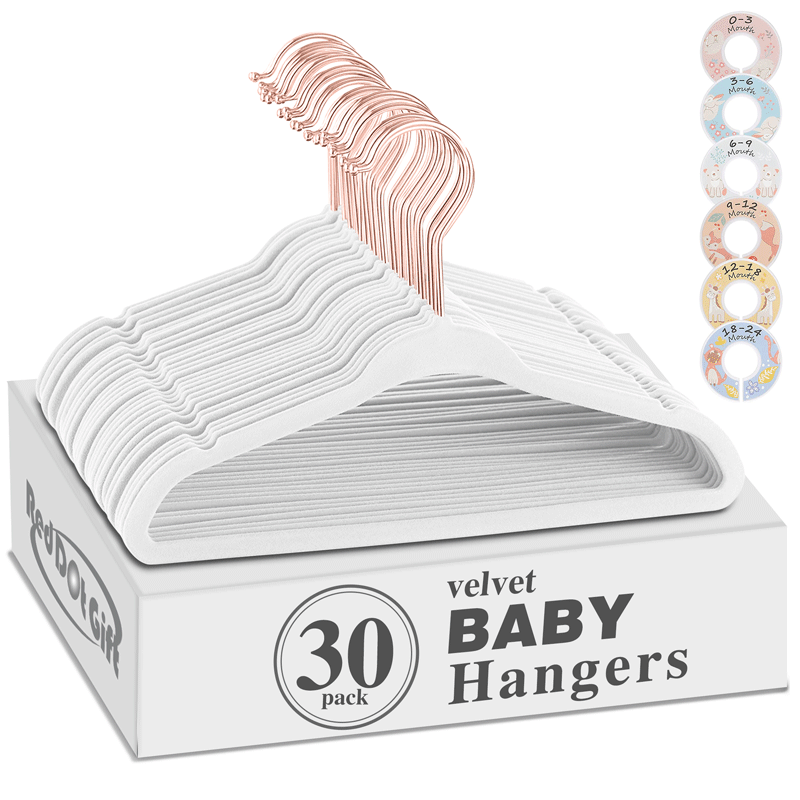 30cmホワイト/ローズゴールドフック