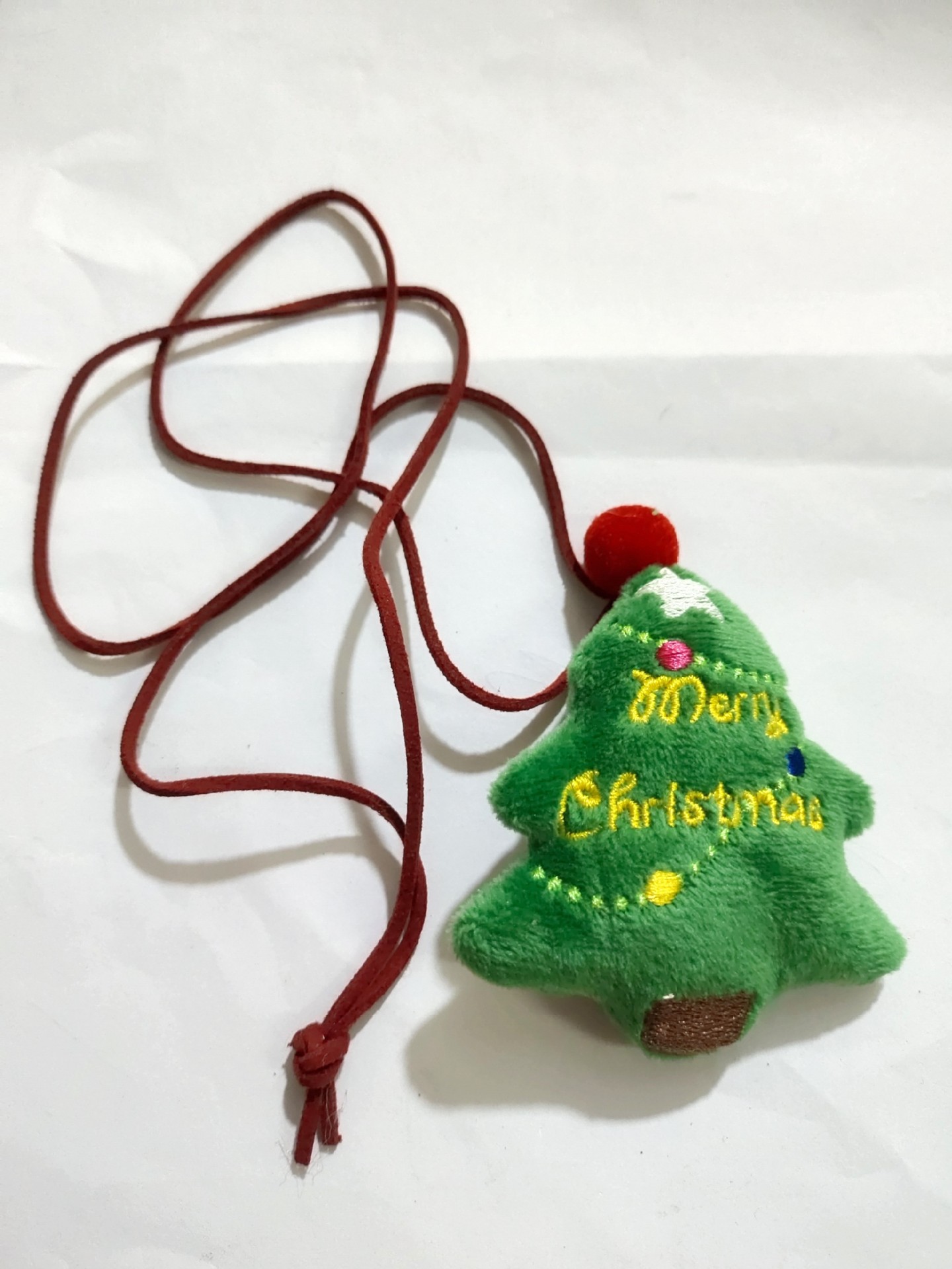 BA1643 クリスマスツリーネックレス