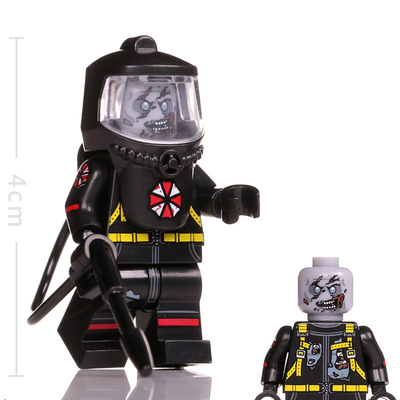 黒防護服[底板付き]