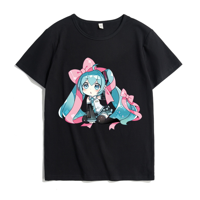 初音 = 黒tシャツ5