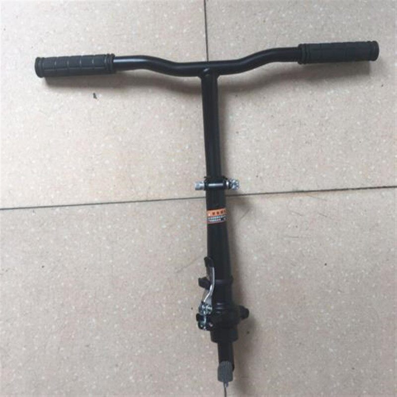 折りたたみハンドルバーセット 口径22 ブラック