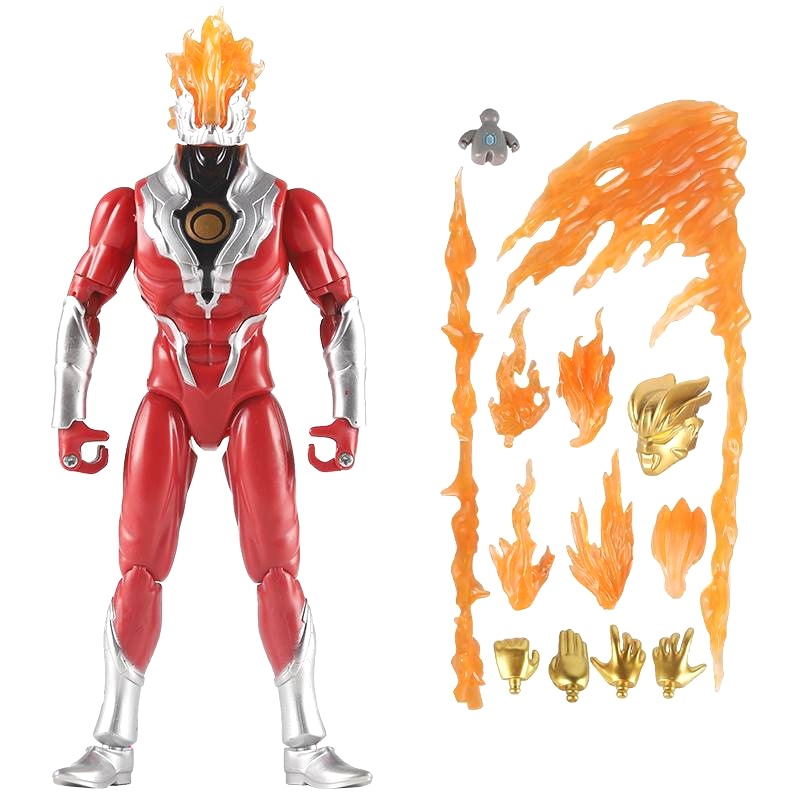 炎の戦士 ギフトボックス 17cm 超可動