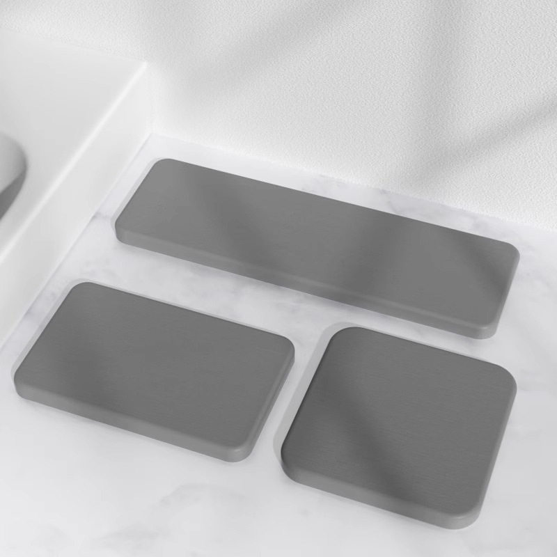 スクエア3点セット(ミディアムグレー)