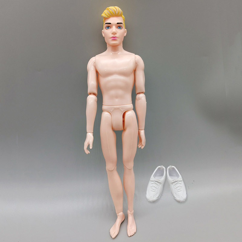 30cm金髪ヘッドプラス素体送白靴141302