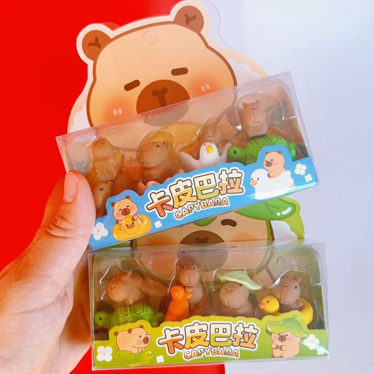 アヒルのカピ取り外し可能なゴム 4 個パック