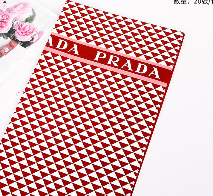 PLD赤; 57*57-20枚/バッグ