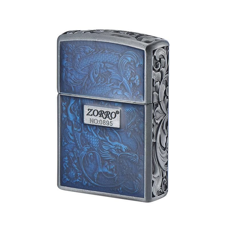 ZK33-2 シェンロン トランスペアレントブルー-ナチュラルカラー