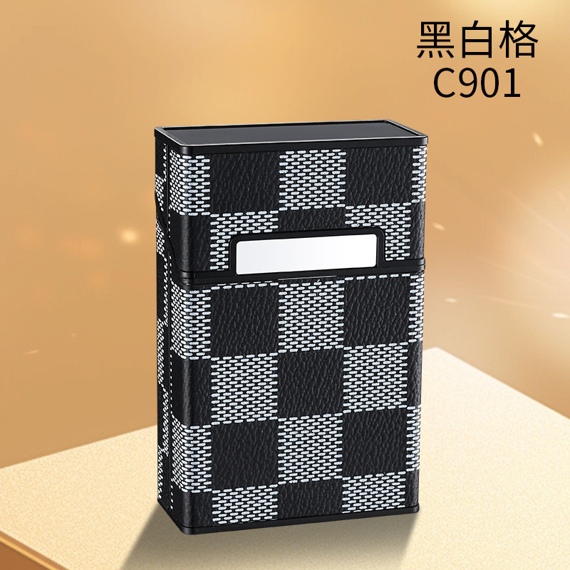 C901 白黒グリッド（シガーライターなし）