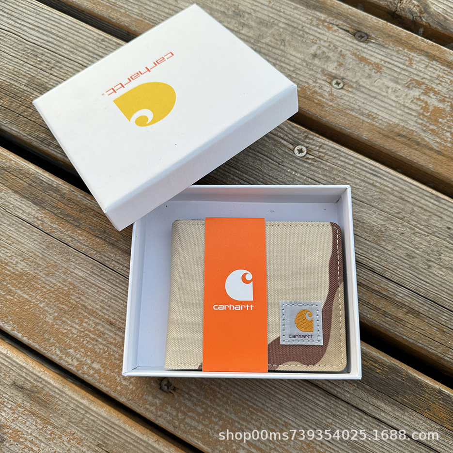 カードショートウォレット カーキ大迷彩＋ボックス