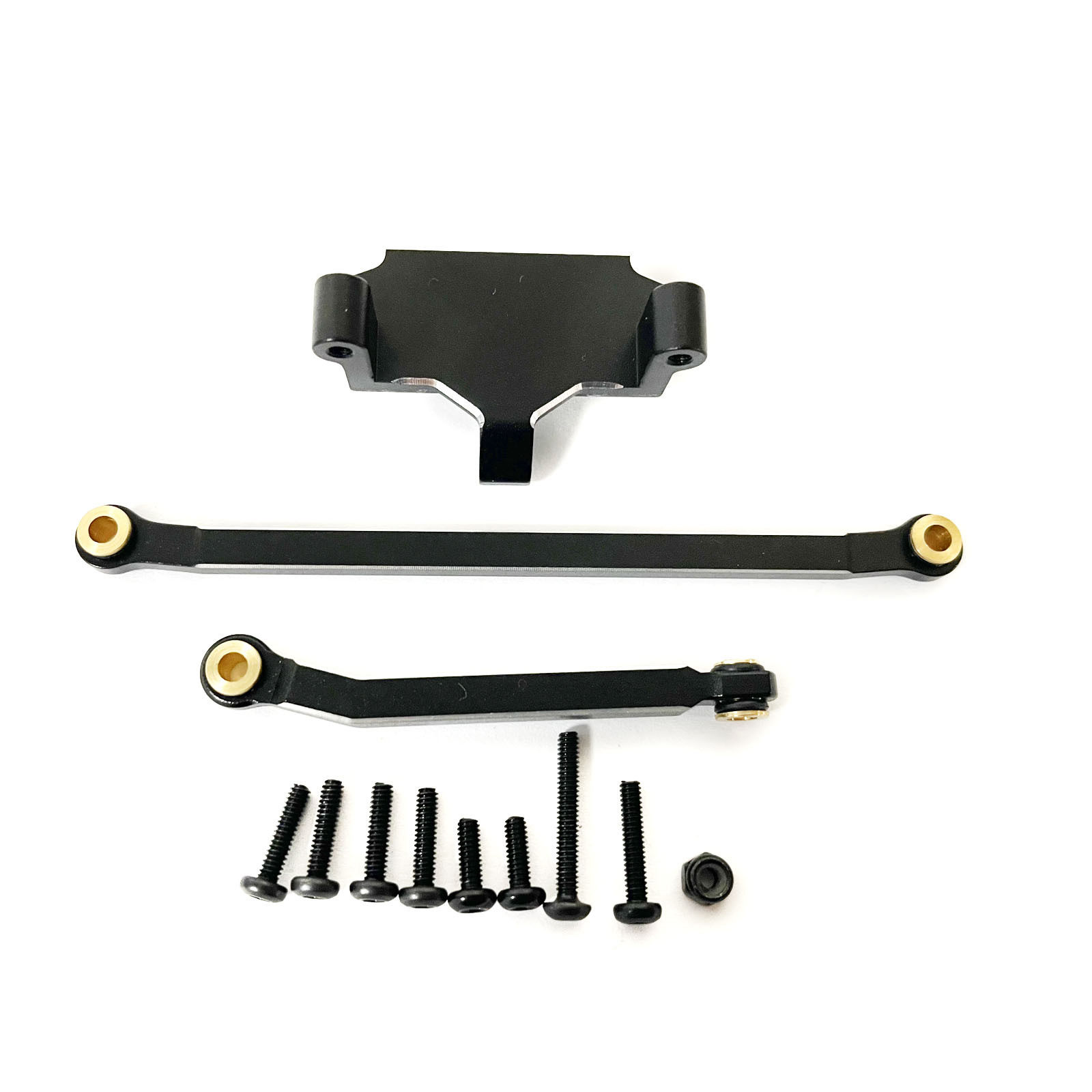 金属舵取機座ステアリングレバー【黒】