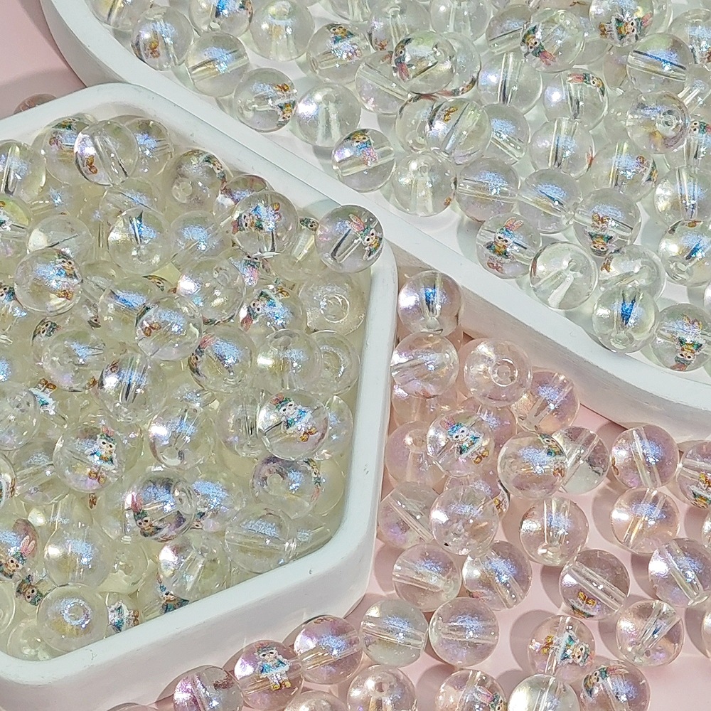 K51#ステラデュー [10MM プリント漫画ビーズ]