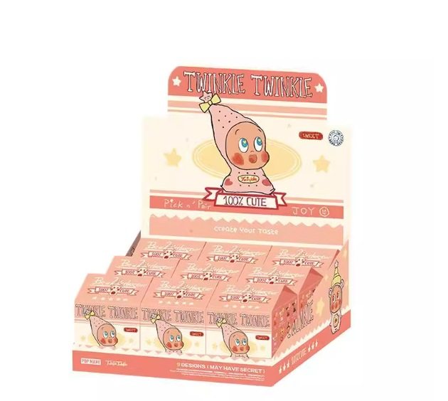 片端にブラインドボックス9個 [Bは中に隠れている可能性があります]