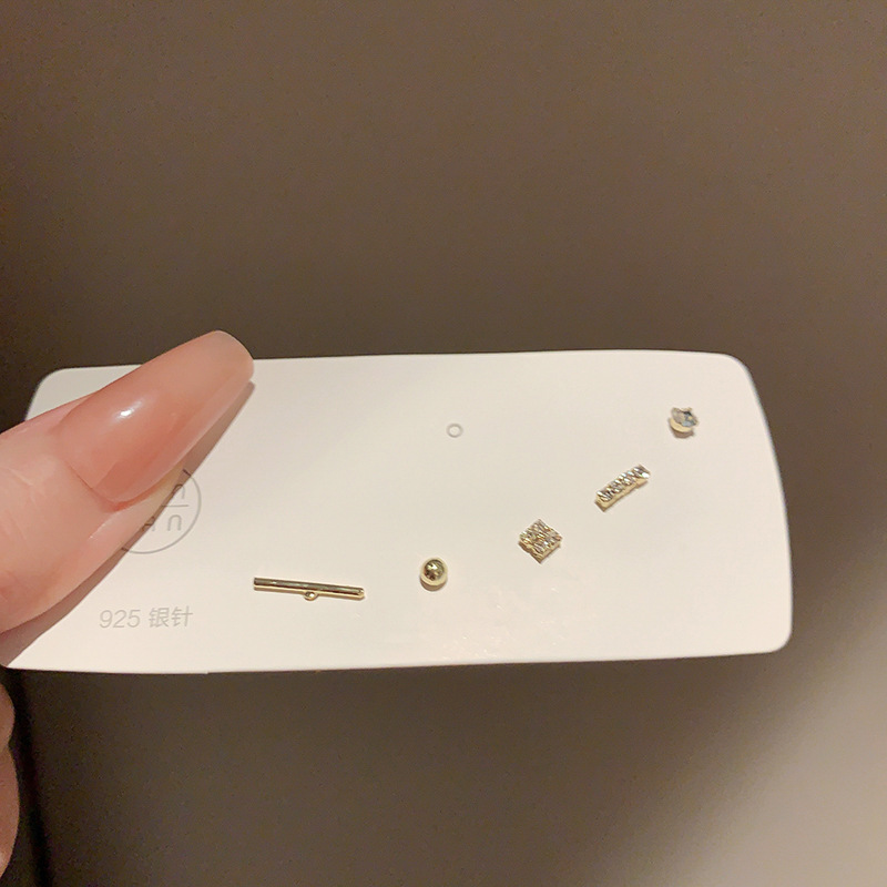 3 # 銀針-金色 (5セット).