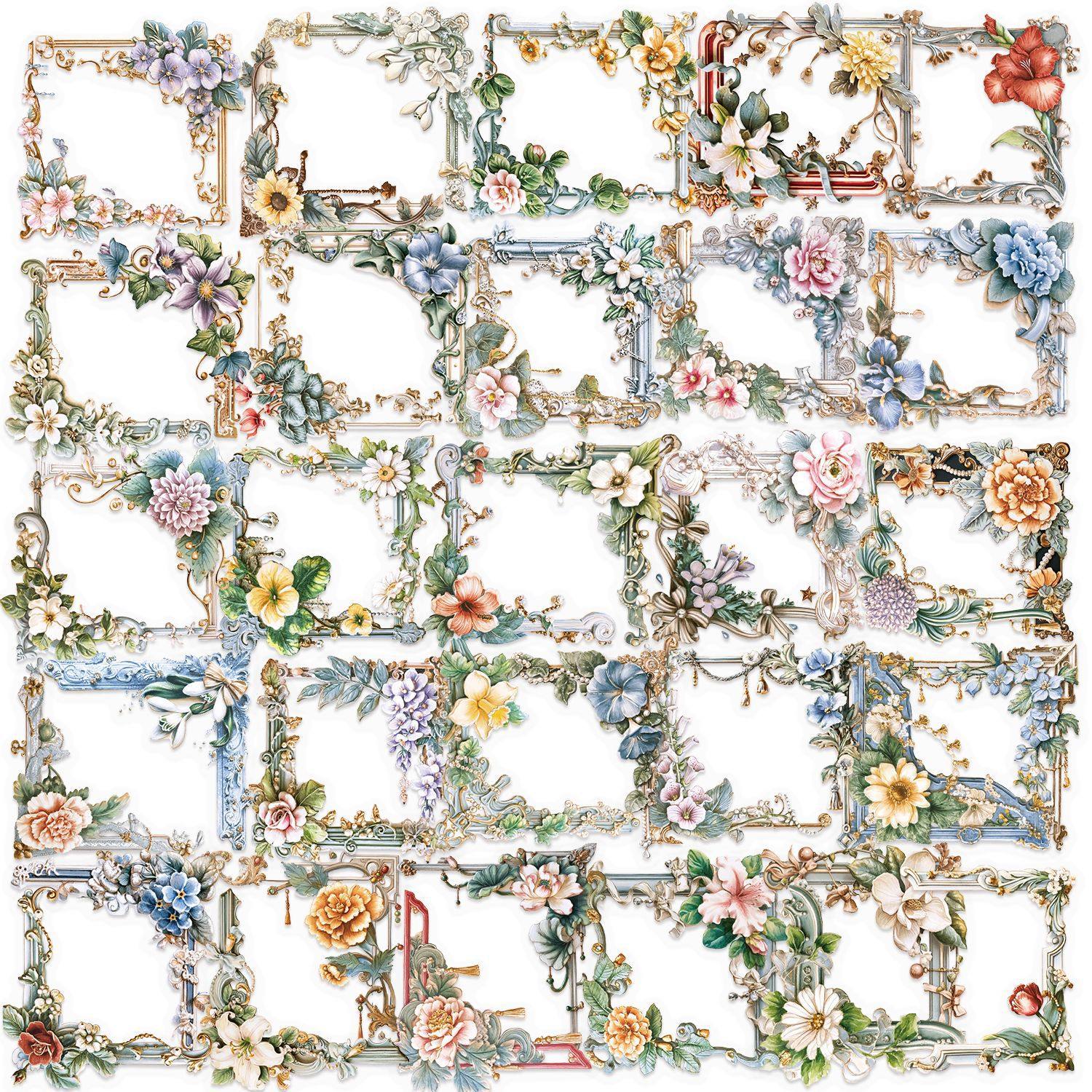 フラワーフォトフレーム 50枚 SLP181