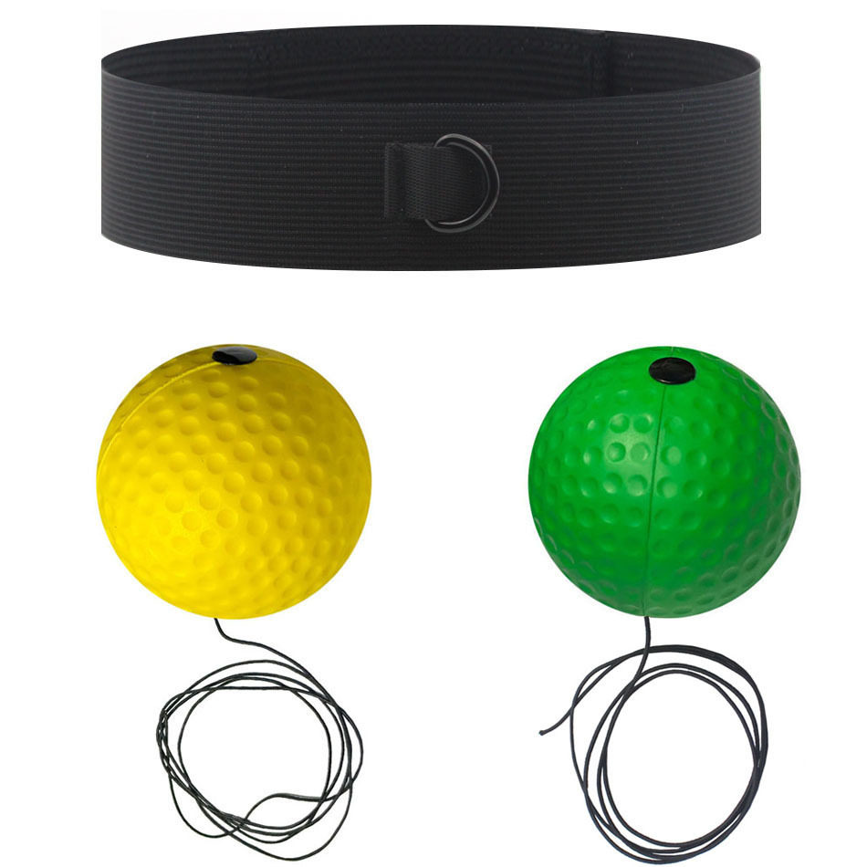 20g イエローソフト + 40g グリーンソフトボール + 弾性ヘッドバンド