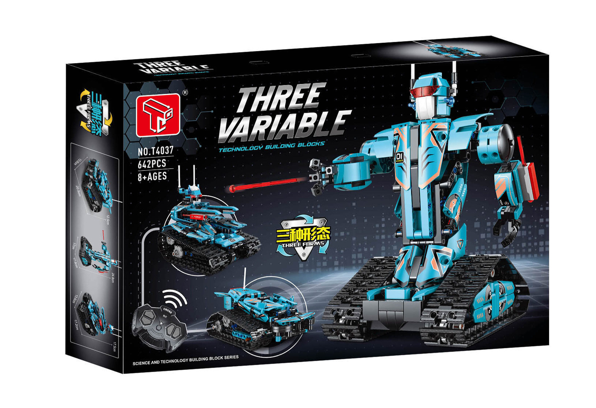 T4037リモコンロボット【3変】